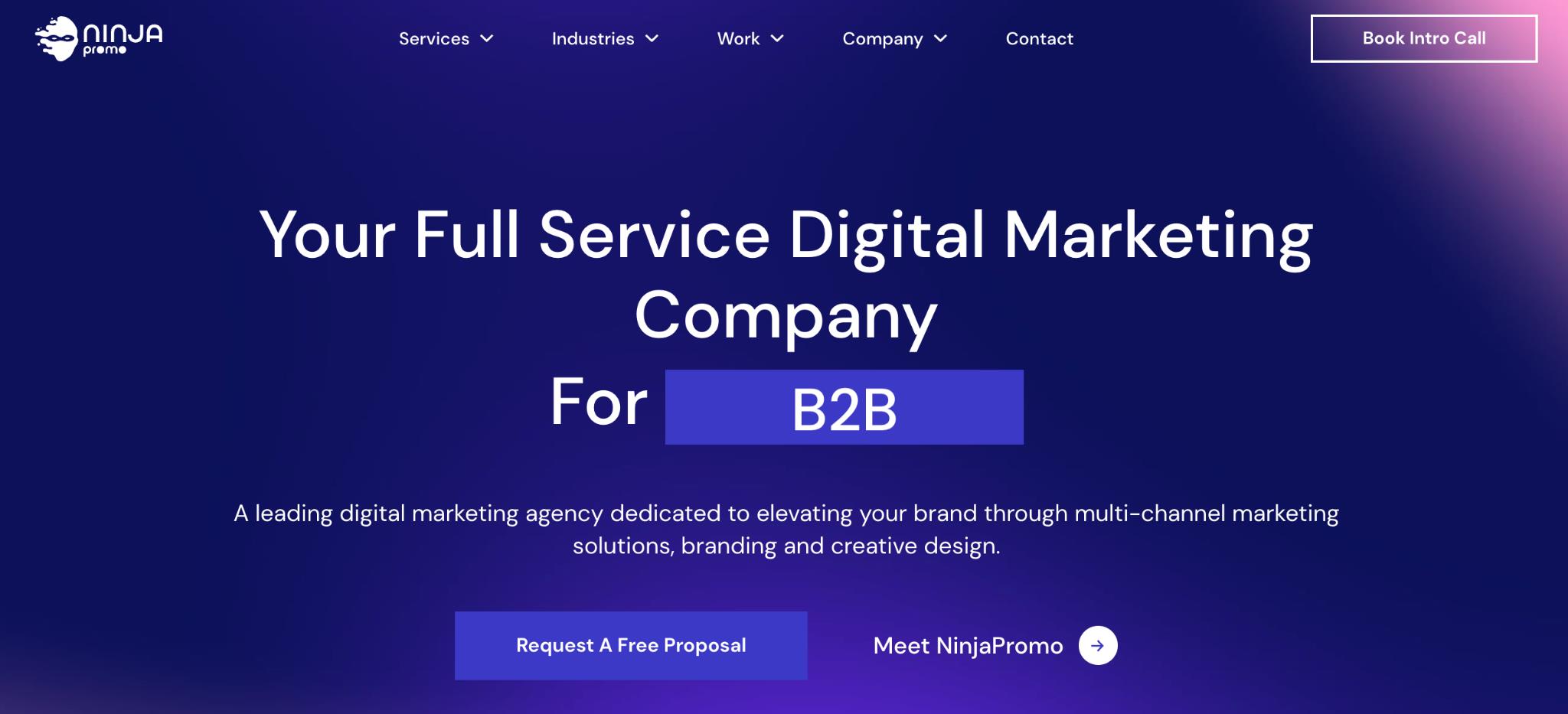b2b digital marketing agency