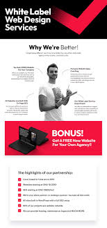 white label web design