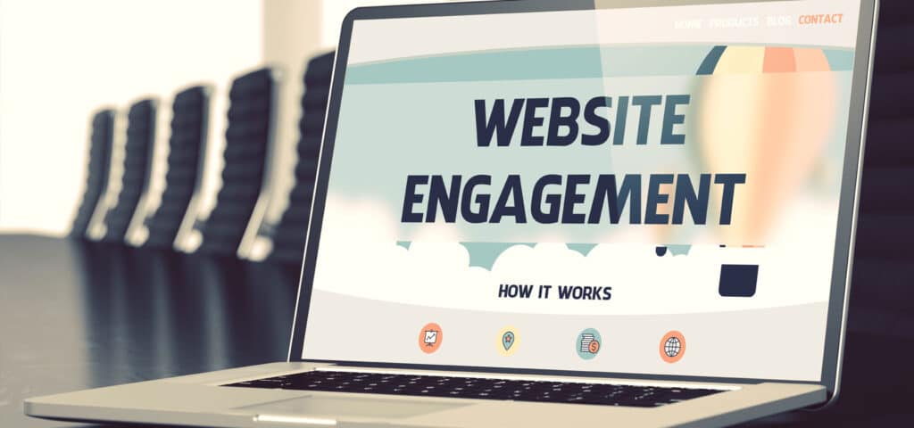 website content