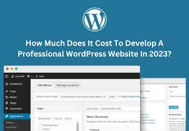 wordpress website development cost